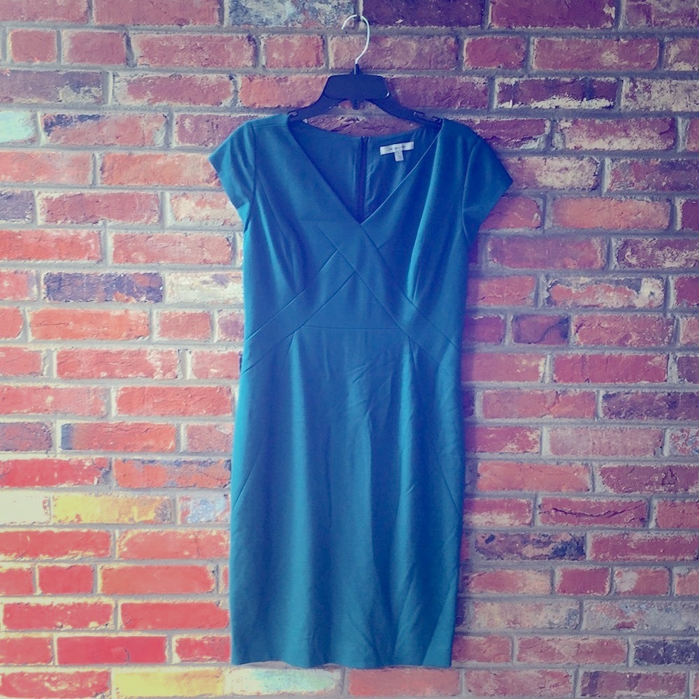 Classiques Entier green sheath dress